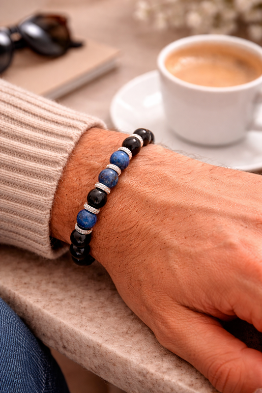 Lapis Lazuli Bracelet (Wisdom, Strength & Protection)