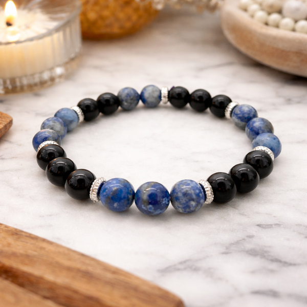 Lapis Lazuli Bracelet (Wisdom, Strength & Protection)