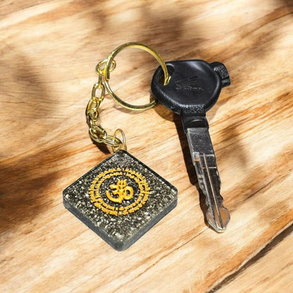 Pyrite Dhan Varsha Keychain (Buy1 Get1 Free)