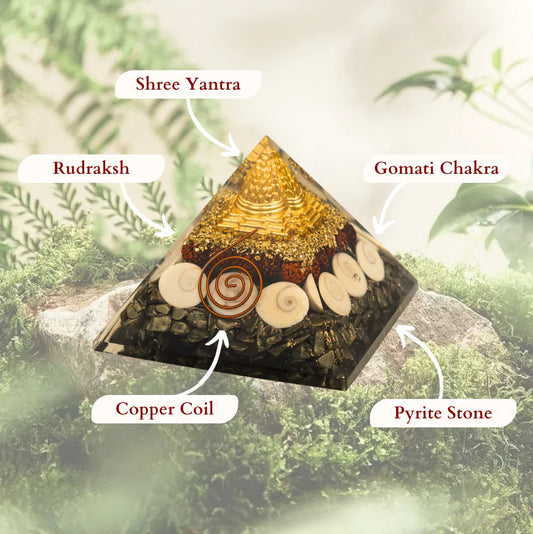 Pyrite Lakshmi Pyramid