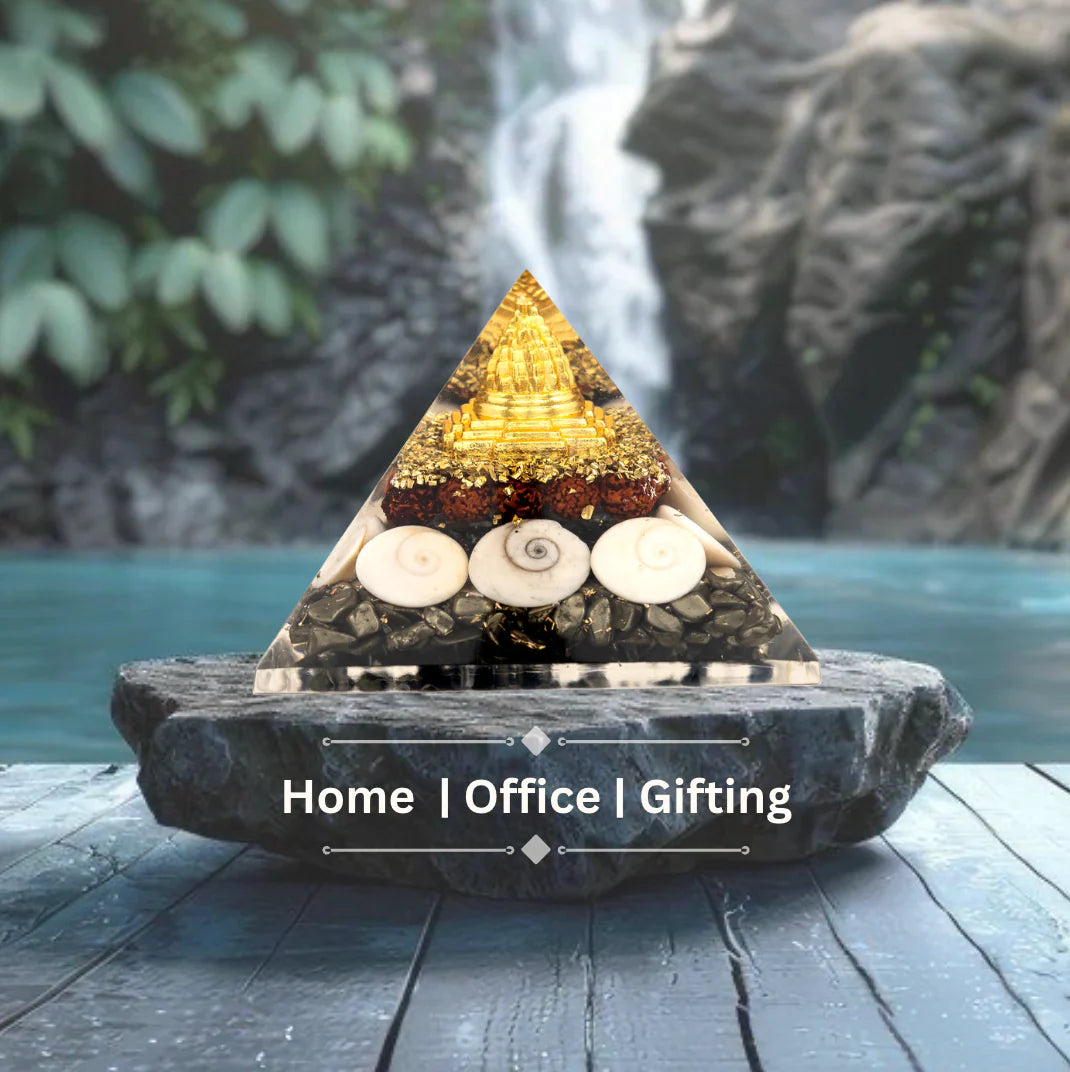 Pyrite Lakshmi Pyramid